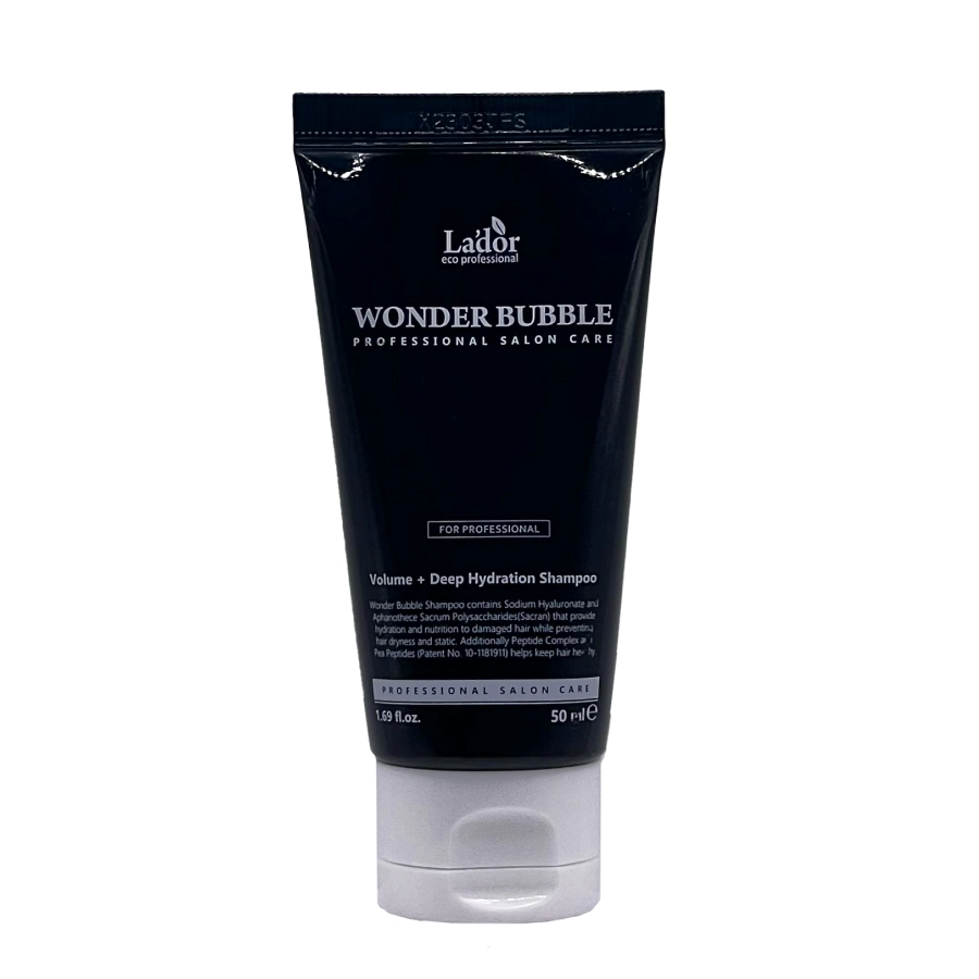 lador wonder bubble shampoo uvlazhnyayushchij shampun dlya obema volos 50ml 50 ml lador koreya