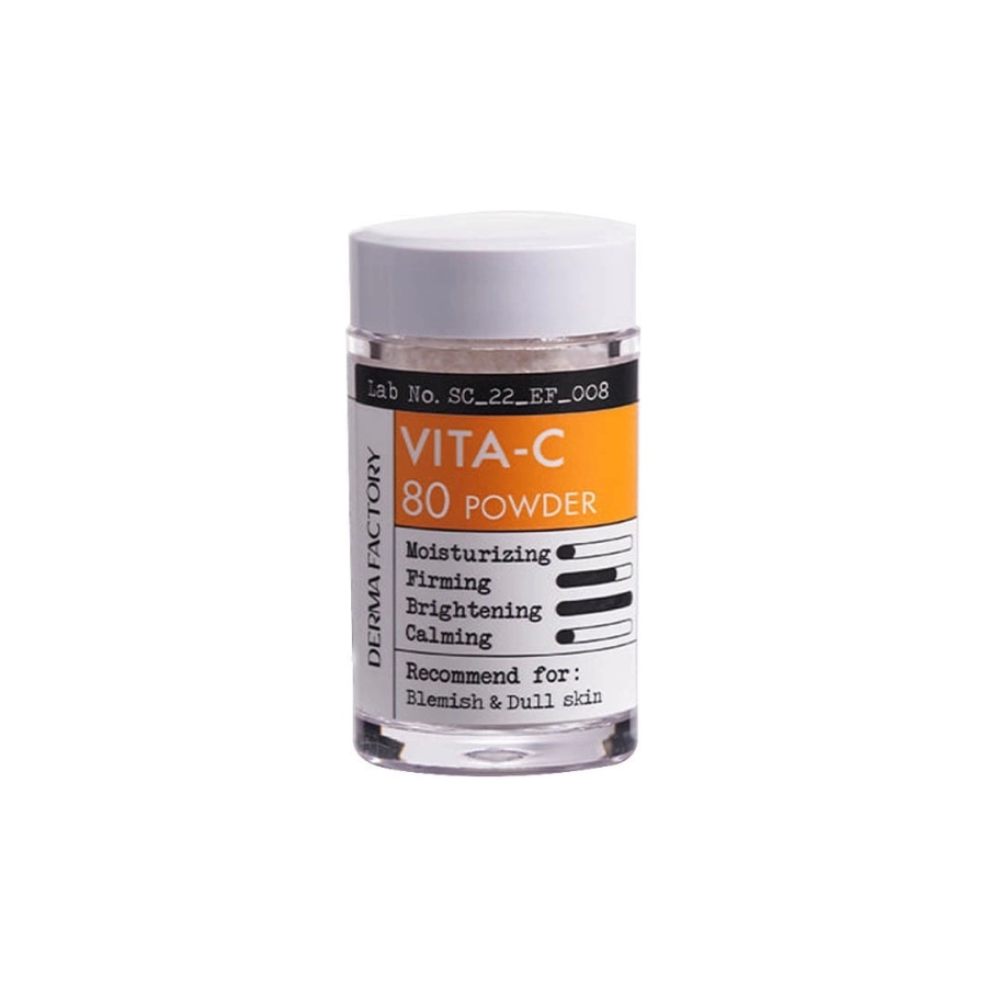 derma factory vita c 80 kosmeticheskij poroshok vitamina s dlya uhoda za kozhej 45ml 45 ml derma factory yuzhnaya koreya