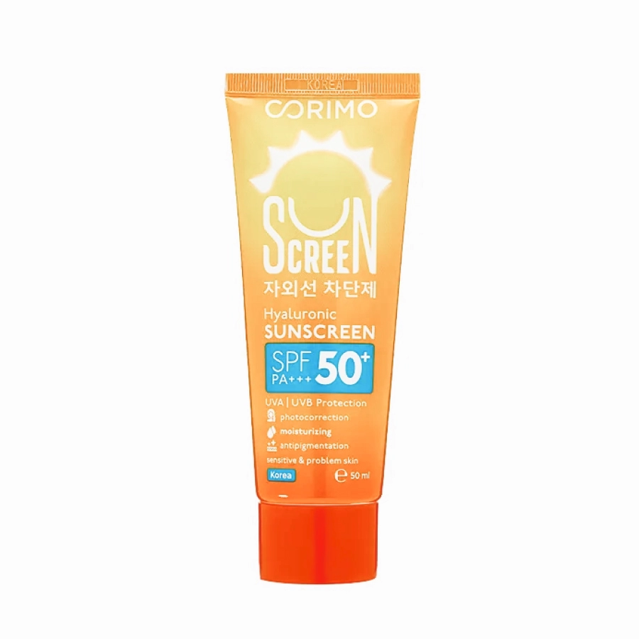 corimo krem dlya lica i tela gialuronovaya kislota vodostojkij solncezashchitnyj spf 50 50 ml 50 ml corimo koreya
