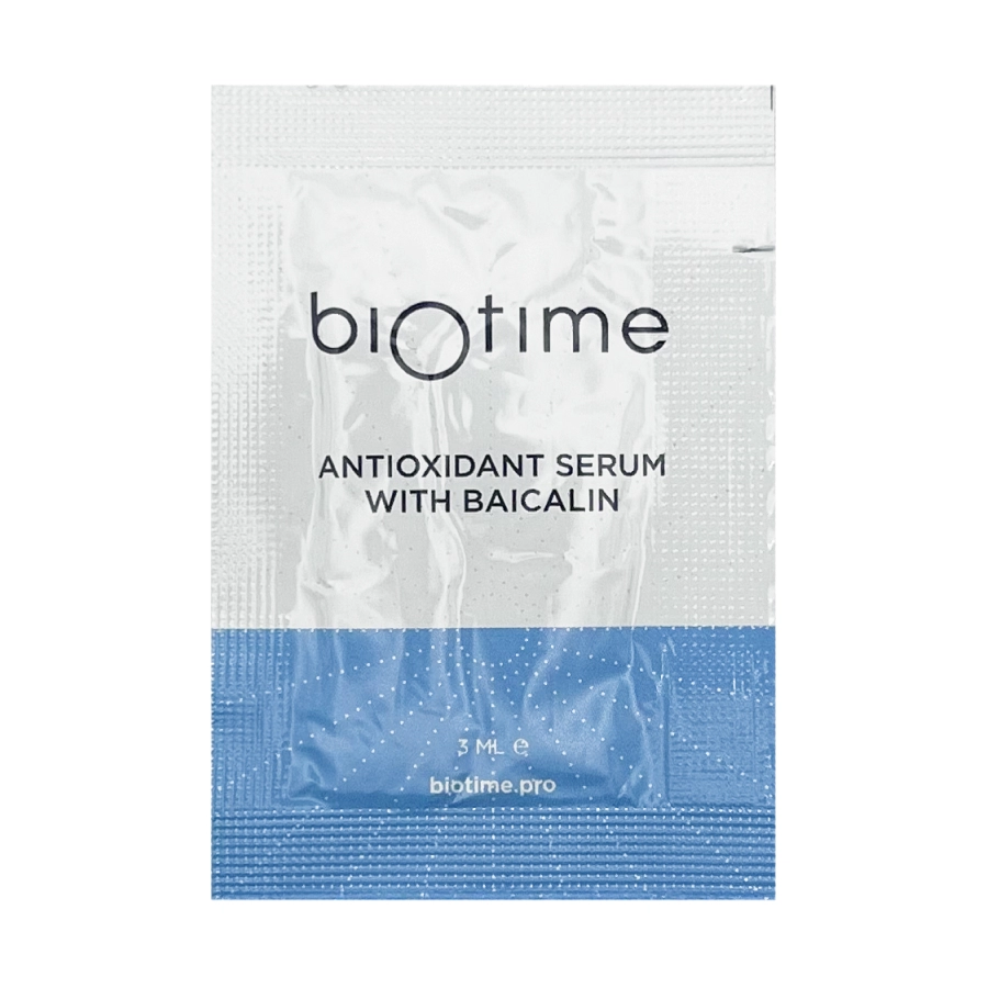 sashe antioksidantnaya syvorotka s bajkalinom marki biotajmbiotaim antioxidant serum with baicalin3 ml 3 ml biotime rossiya