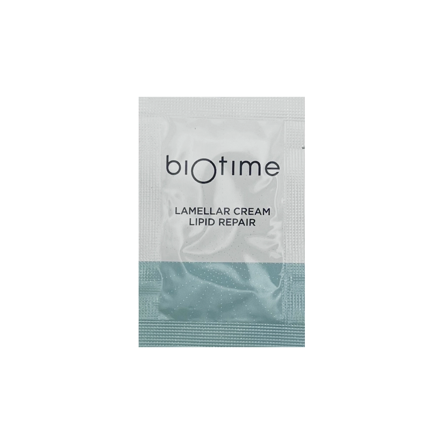 sashe lamellyarnyj lipidovospolnyayushchij krem marki biotajm 3 ml 3 ml biotime rossiya