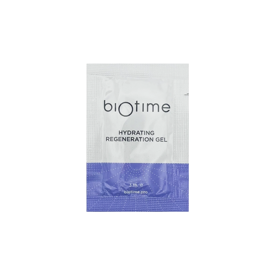 sashe uvlazhnyayushchij regeneriruyushchij gel marki biotajm biotaim hydrating regeneration gel 10 ml 3 ml biotime rossiya