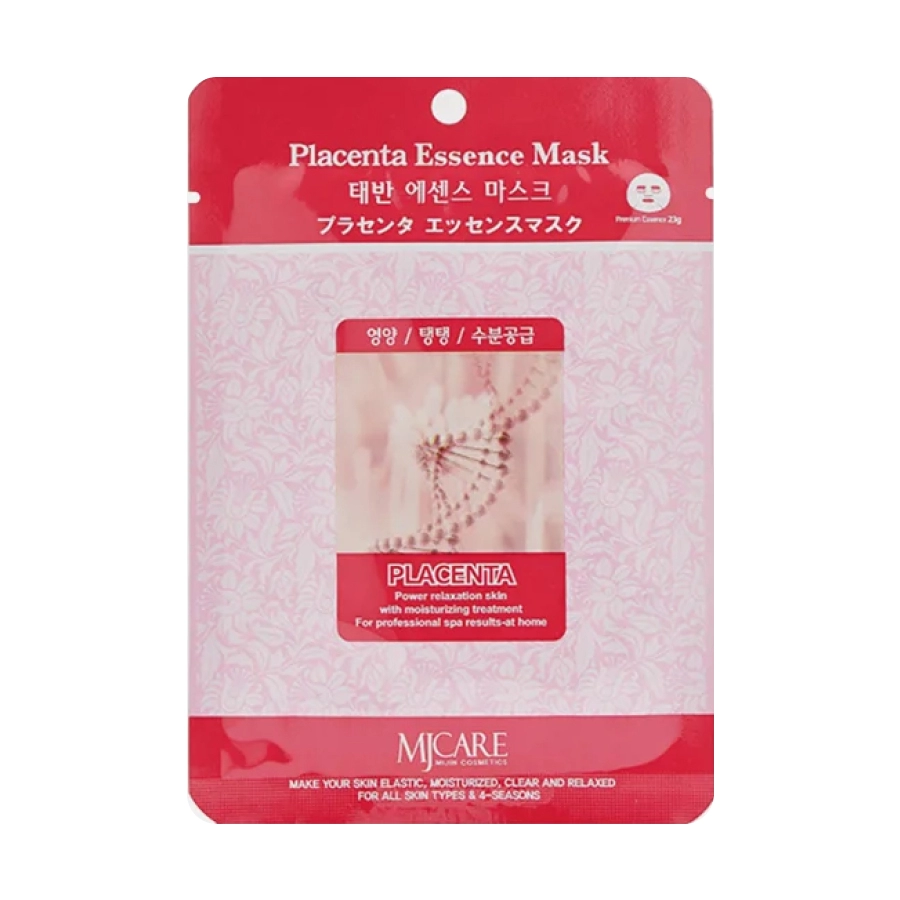 mjcare placenta essence mask tkanevaya maska dlya lica s ekstraktom placenty 23 g 23 g mjcare koreya