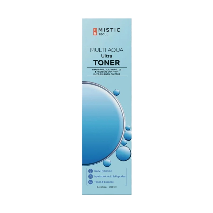 mistic multi aqua glubokoochishchayushchij toner s gialuronovoj kislotoj 250 ml 250 ml mistic yuzhnaya koreya