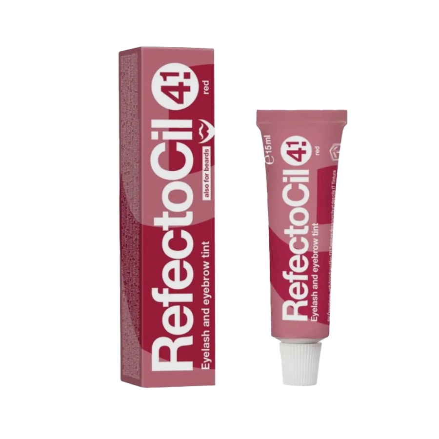 kraska dlya brovej 15 ml krasnaya 41 refectocil 15 ml refectocil avstriya