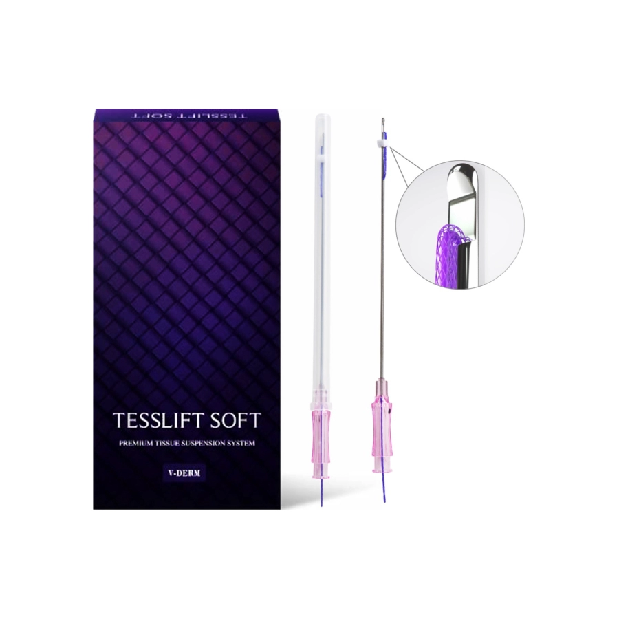 nit tesslift soft na kanyule nositele uw tip 18g 90mm 165mm setka 3d 10sht upk 10 sht tesslift soft koreya