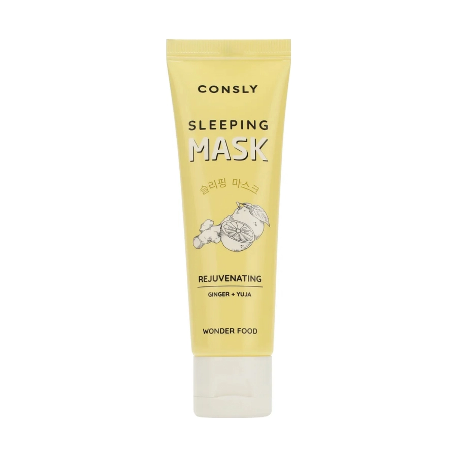 consly omolazhivayushchaya nochnaya lifting maska protiv morshchin s ekstraktom imbirya i yudzu 50ml 50 ml consly yuzhnaya koreya
