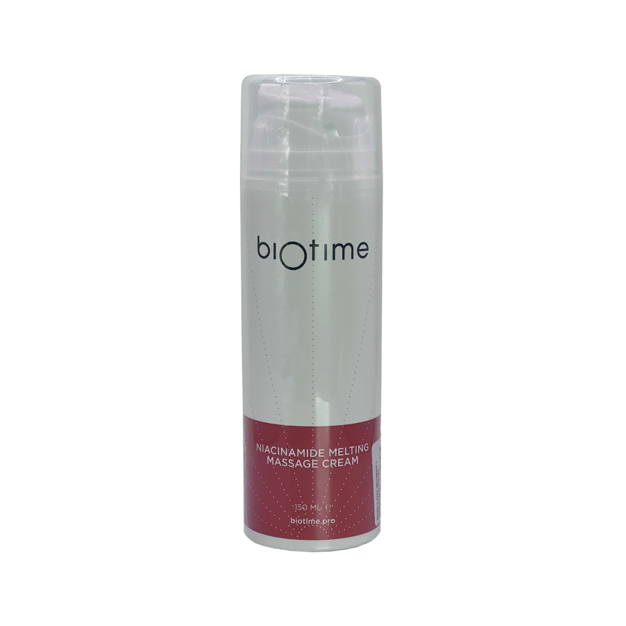 massazhnyj krem s niacinamidom marki biotajm biotime niacinamide meiting massage cream fl 150 ml 150 ml biotime rossiya