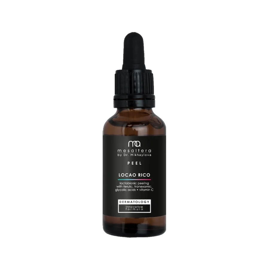 locao rico polikislotnyj piling linii mesaltera 30ml 30 ml mesaltera by dr mikhaylova rossiya
