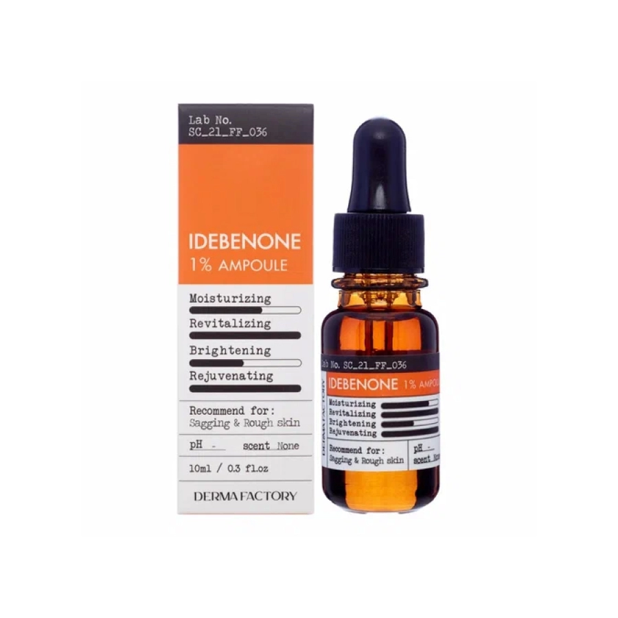 derma factory niacinamide syvorotka dlya lica idebenon antivozrastnaya idebenone 1 10 ml 10 ml derma factory yuzhnaya koreya