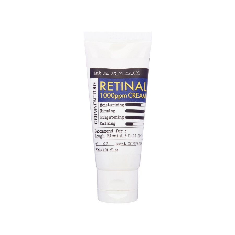 derma factory krem dlya lica retinol 1000ppm koncentrirovannyj retinal 30 ml 30 ml derma factory yuzhnaya koreya