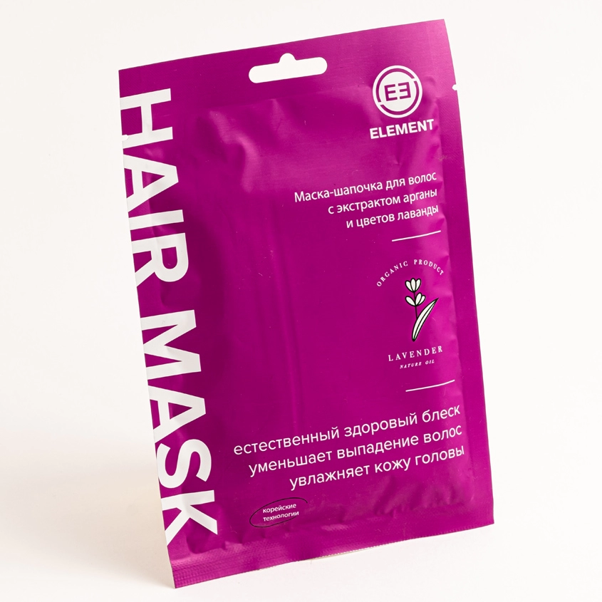 maska shapochka dlya volos araga i lavanda 40 gr 1 sht element koreya respublika