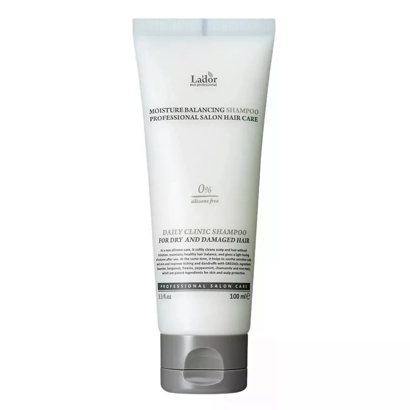 moisture balancing shampoo uvlazhnyayushchij shampun 100ml 100 ml lador respublika koreya