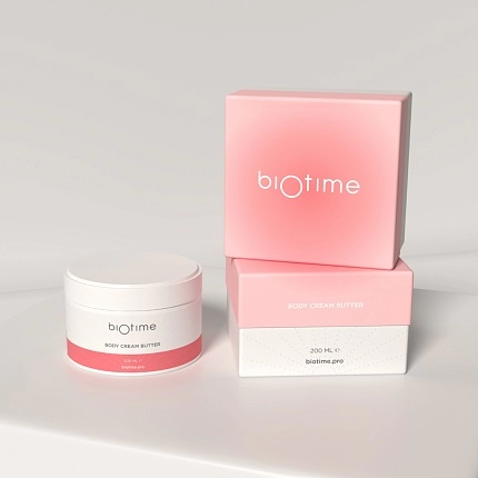 8 marta krem batter dlya tela marki biotajm 200 ml v podarochnoj korobke 200 ml biotime rossiya