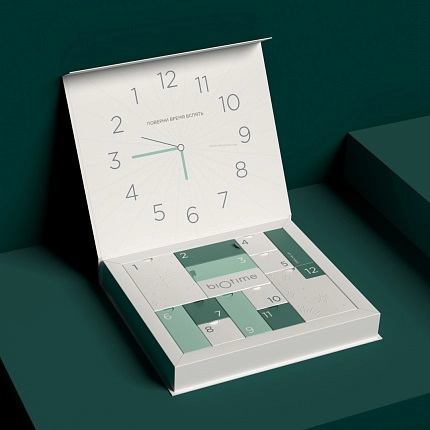 advent kalendar marki biotajm biotime 1 sht biotime rossiya
