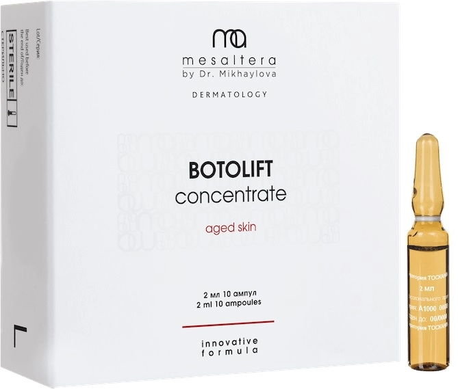 koncentrat botolift linii mesaltera by dr mikhaylova 2ml 2 ml mesaltera by dr mikhaylova rossiya