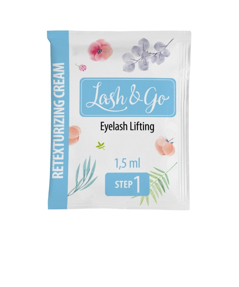 sostav dlya laminirovaniya 1 lashgo retexturizing crem v sashe 15ml 15 ml lashgo rossiya