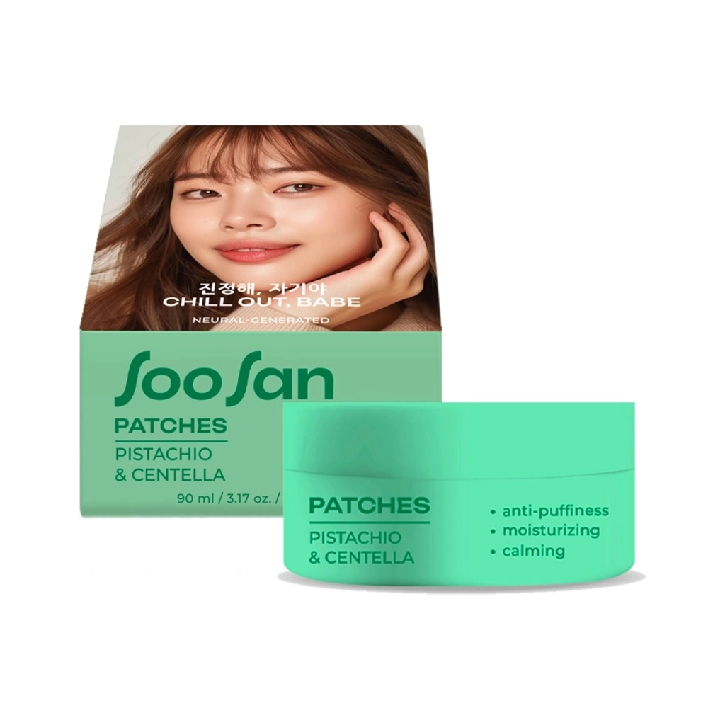patchi dlya glaz ot otekov i meshkov s ekstraktami fistashki i centelly 90ml 90 ml soosan respublika koreya
