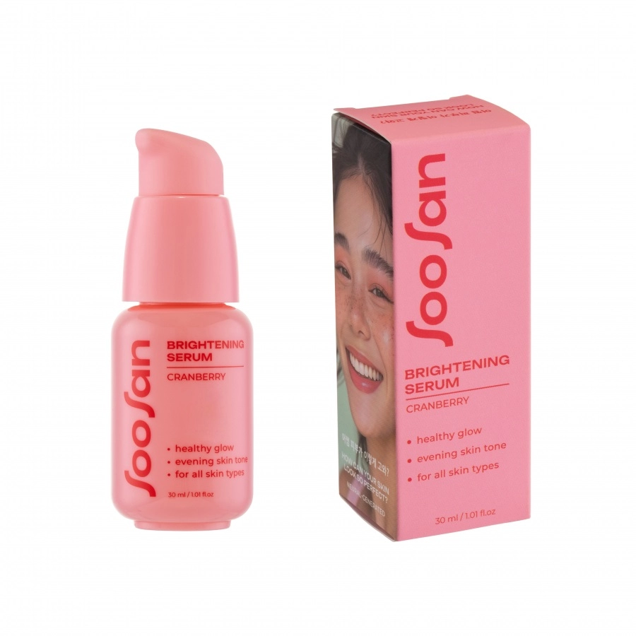 vyravnivayushchaya ton syvorotka s ekstraktom klyukvy 30ml 30 ml soosan respublika koreya