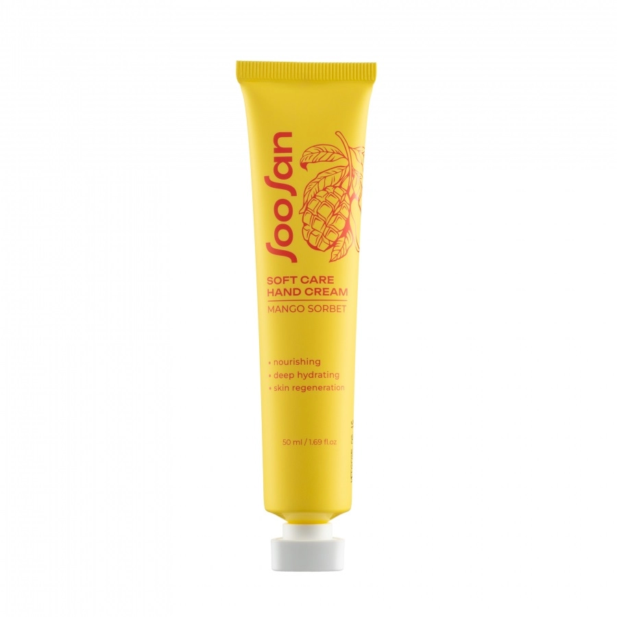 uvlazhnyayushchij krem dlya ruk s aromatom mango 50ml 50 ml soosan respublika koreya