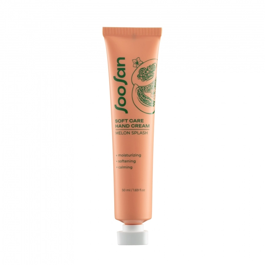 uvlazhnyayushchij krem dlya ruk s aromatom dyni 50ml 50 ml soosan respublika koreya