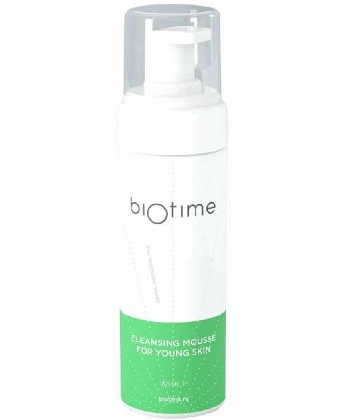 muss ochishchayushchij dlya molodoj kozhi biotajm 160 ml biotime rossiya