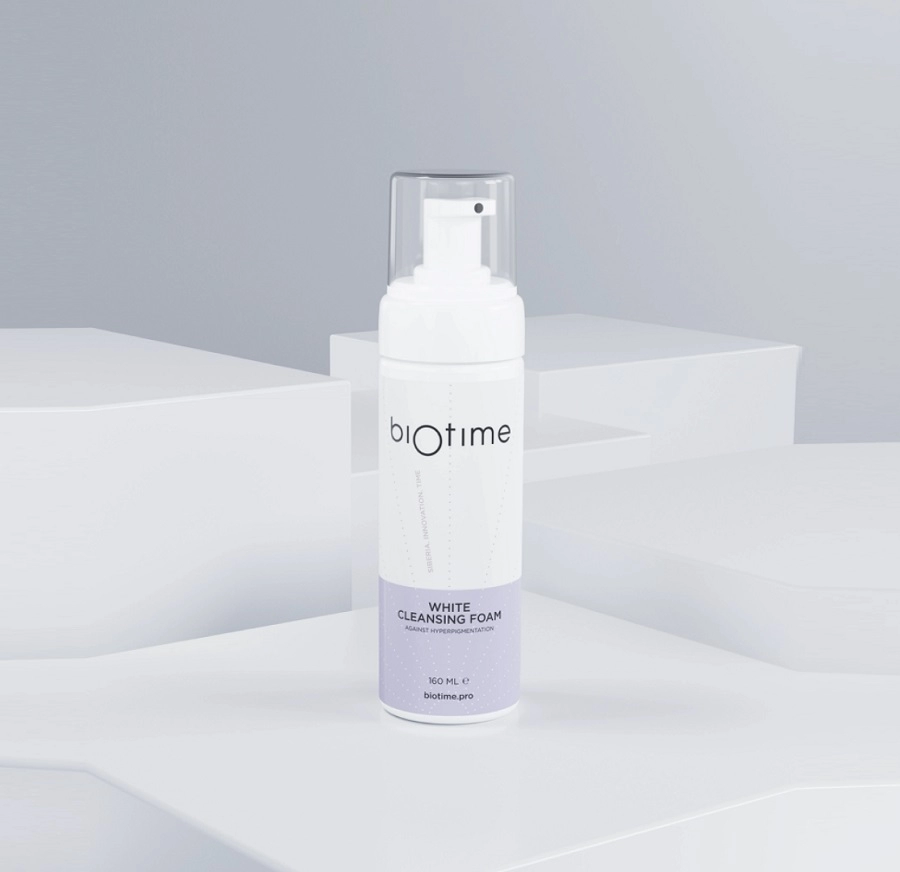 penka ochishchayushchaya dlya borby s giperpigmentaciej biotime 160 ml biotime rossiya