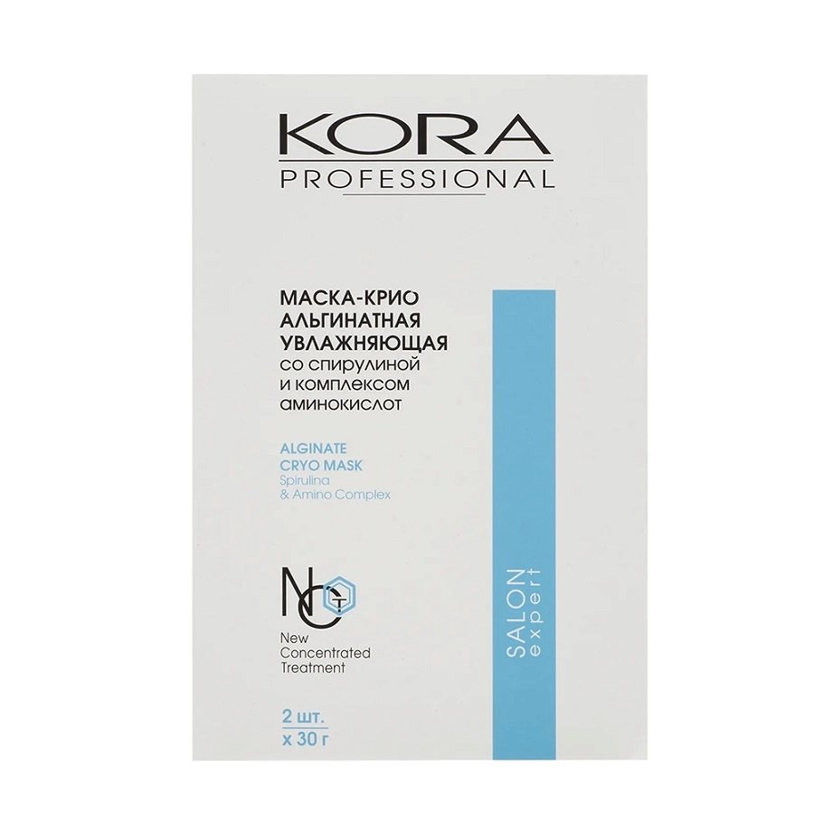 nabor maska krio alginatnaya uvlazhnyayushchaya 30 gr2 sht kora professional rossiya