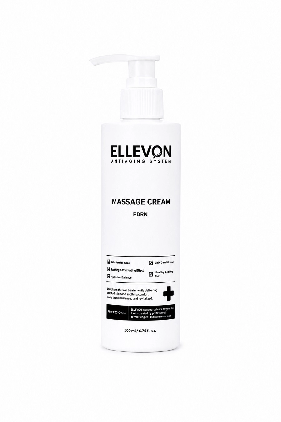 ellevon massazhnyj krem s pdrn 200 ml ellevon yuzhnaya koreya