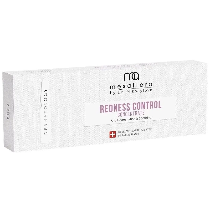 koncentrat dlya intensivnogo vosstanovleniya i omolozheniya redness control mesaltera by dr mikhaylova 10 amp2 ml mesaltera by dr mikhaylova rossiya