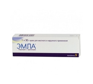 emla obezbolivayushchij krem 30 gr astrazeneca shveciya