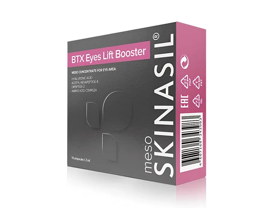mezo koncentrat dlya kozhi vokrug glaz btx eyes lift booster 10 amp 2 ml skinasil rossiya