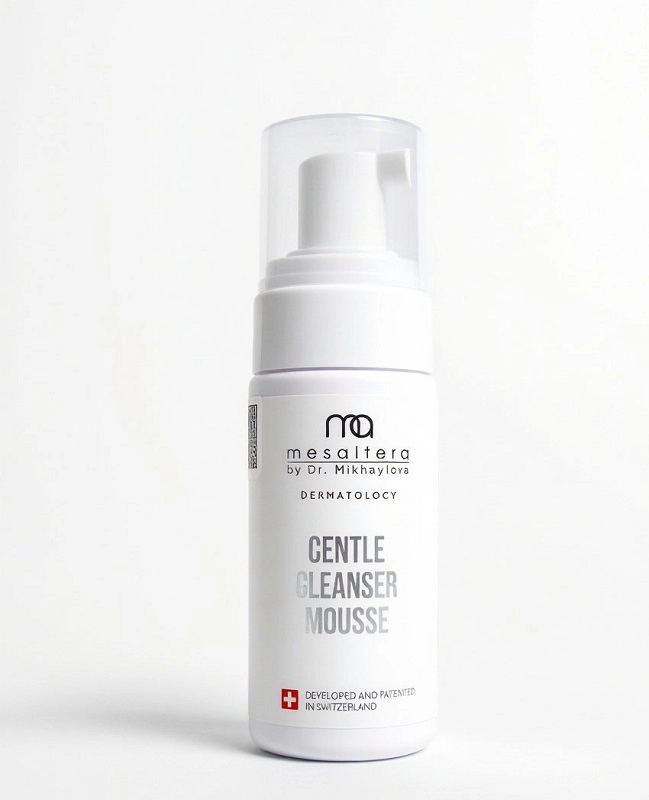 myagkaya ochishchayushchaya penka dlya vseh tipov kozhi gentle cleanser mousse 60 ml mesaltera by dr mikhaylova rossiya