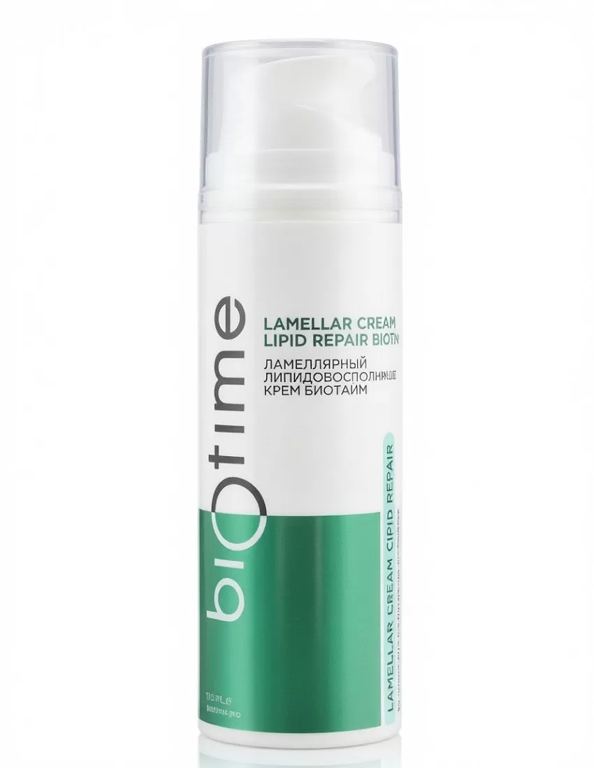 lamellyarnyj lipidovostanavlivayushchij krem biotime 150 ml biotime rossiya