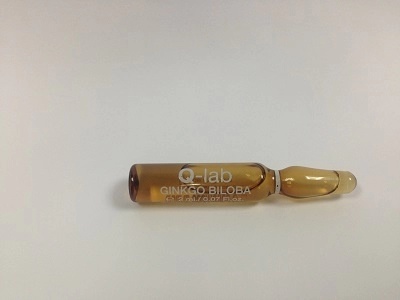 ginkgo biloba ginkgo biloba 2 ml 1 ampula quartz cosmetics ispaniya