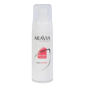 muss posle depilyacii s ekstraktom hlopka 160 ml aravia professional rossiya