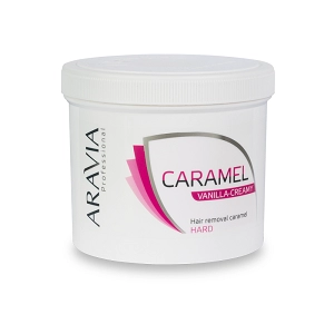karamel dlya depilyacii quotvanilno slivochnayaquot plotnoj konsistencii 750 750 gr aravia professional rossiya