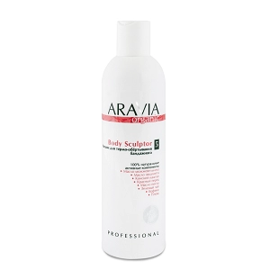 loson dlya termo obertyvaniya bandazhnogo ot cellyulita quotbody sculptorquot 300 ml aravia organic rossiya