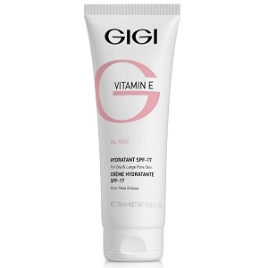 vitamin e krem uvlazhnyayushchij dlya zhirnoj i kombinirovannoj kozhi spf 17 hydratant for oily skin 250 ml gigi izrail