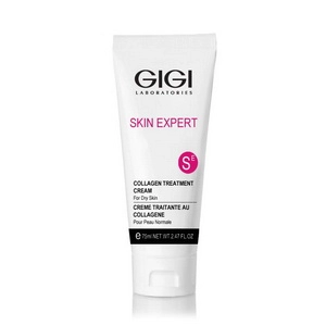 pitatelnyj krem s kollagenom i elastinom collagen elastin tretment cream 75 ml gigi izrail