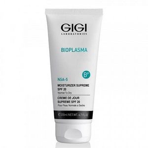 krem uvlazhnyayushchij dlya normalnoj i suhoj kozhi spf 20 bp moist supreme spf 20 200 ml gigi izrail