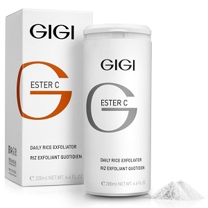 eksfoliant dlya ochishcheniya i mikroshlifovki kozhi ester c daily rice exfoliator 200 ml gigi izrail