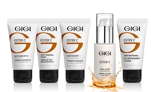 gigi nabor iz 5 kremov ester c ester c set sostoit iz 19052 19072 19090 19082 i 19088 gigi izrail