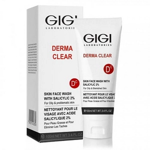 derma clear muss ochishchayushchij dlya problemnoj kozhi lica skin face wash 100 ml gigi izrail