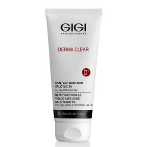 derma clear muss ochishchayushchij dlya problemnoj kozhi skin face wash 200 ml gigi izrail