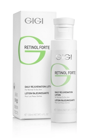 loson piling dlya normalnoj i suhoj kozhi retinol forte daily rejuvenation for dry skin 120 ml gigi izrail