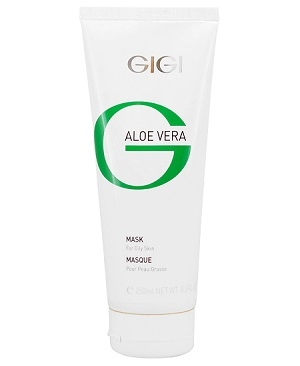 maska aloe vera dlya zhirnoj kozhi aloe vera mask for oily skin m 75 ml gigi izrail