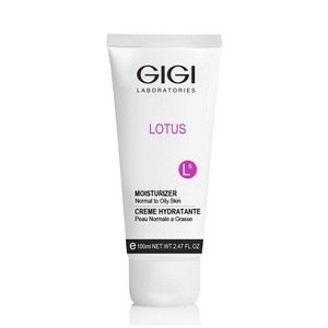 krem uvlazhnyayushchij dlya kombinirovannoj i zhirnoj kozhi lotus beauty moisturizer for oily skin 100 ml gigi izrail