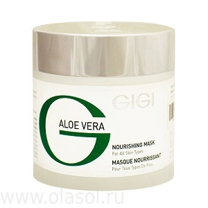 maska pitatelnaya aloe vera nourishing mask 250 ml gigi izrail