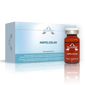anticellyulitnyj koktejl dlya lica i tela veluderm ampeloslim 10 ml 1 flakon veluderm ispaniya